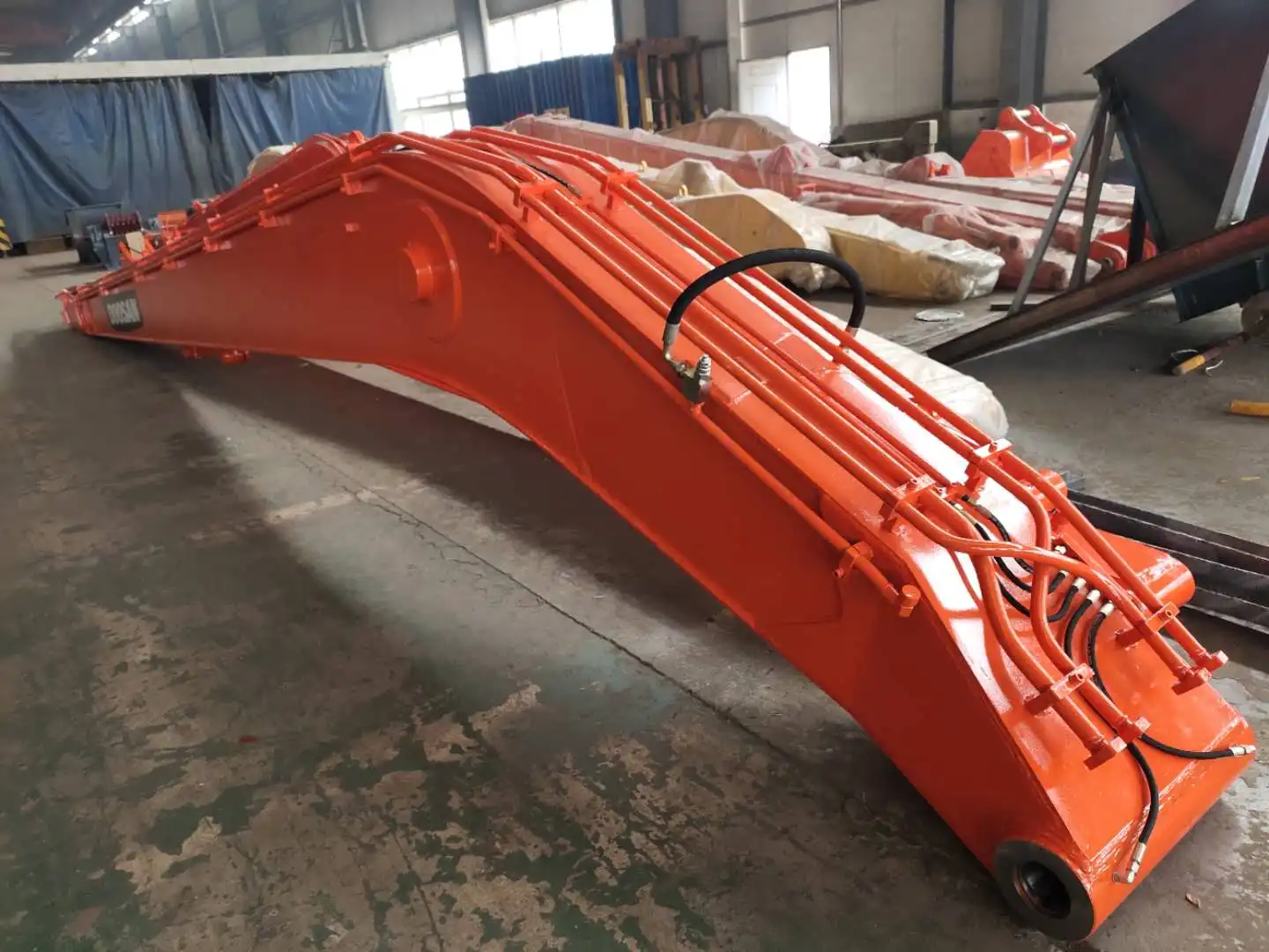 Long Reach Boom for Hitachi Excavator Parameter Verification